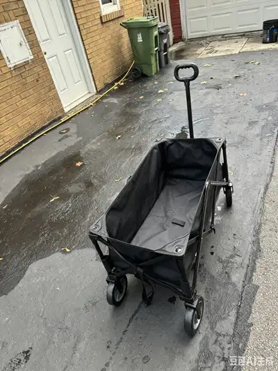 Black Folding Multi-Purpose Trolley, View more