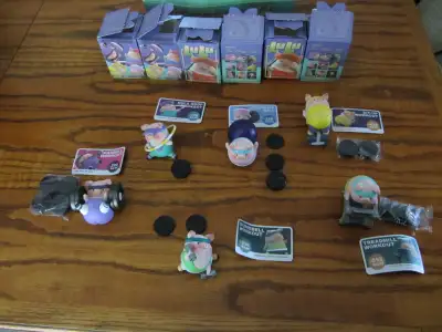 LULU The Piggy Fitness Club Toy Zero Lot Of 6, View more