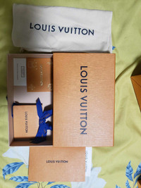 Louis Vuitton Box with Tags, Receipt and Pouch