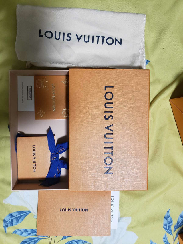 Louis Vuitton Box with Tags, Receipt and Pouch in Other in City of Toronto