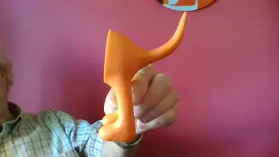 6 orange IKEA CAP HOOKS doggy feet & tail shape, View more