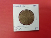 1957   Great    Britain coin