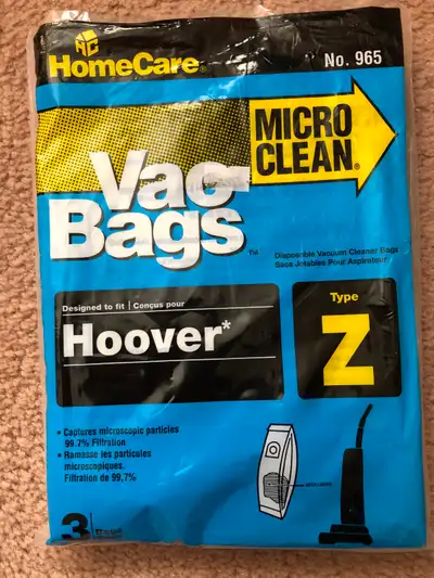 Hoover Vacuum Cleaner Bags Type Z, View more