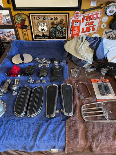 I have several Harley parts for sale, all in excellent condition! If you see something that interest...