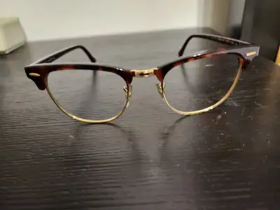 RayBan Unisex RB3016 Gold Square Eyeglasses Frame, View more