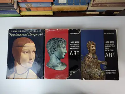 Larousse Encyclopedia 1960s Vintage Art Book Set, View more