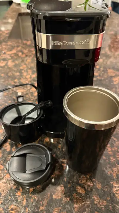 Coffee Maker, Elite Gourmet EHC111A Maxi-Matic Personal 14oz Sin, View more