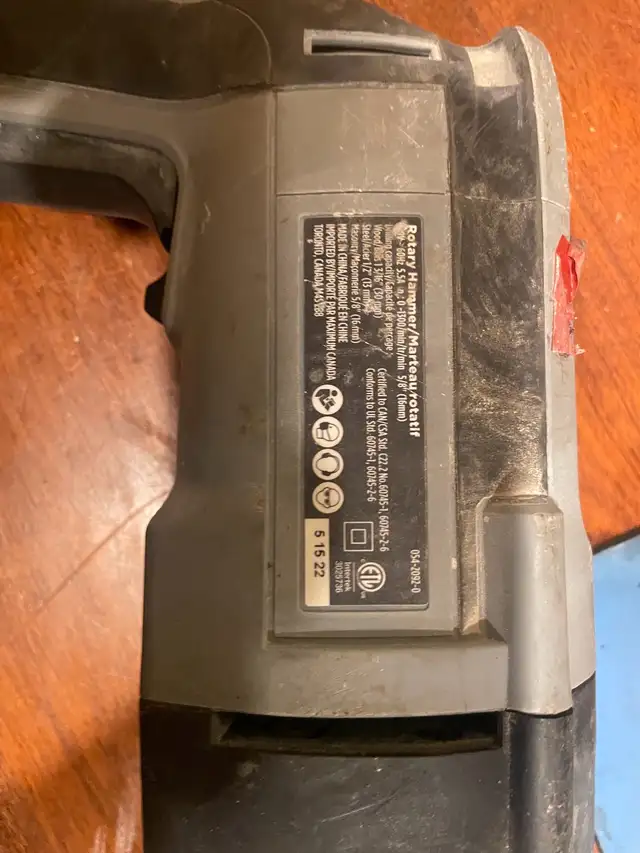 MAXIMUM SDS-Plus Rotary Hammer Drill in Power Tools in Hamilton - Image 3