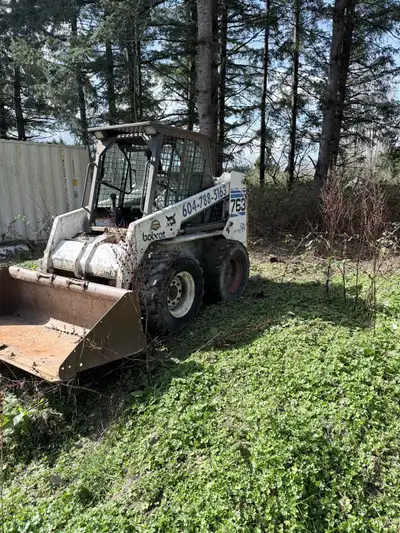 I'm selling a used Bobcat 763 skid steer, a reliable workhorse for various tasks. The machine shows...