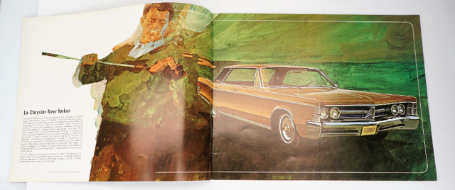 Ancienne Brochure Auto Chrysler 1967, Québec Édition Française dans Art et objets de collection  à Longueuil/Rive Sud - Image 3