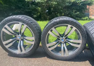 Do not ask me about DOT or tread depth measurements. I'm selling the rims; tires are an added bonus...