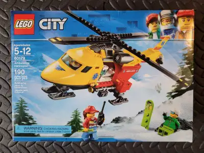 LEGO CITY 60179: Ambulance Helicopter, New and Factory Sealed., View more