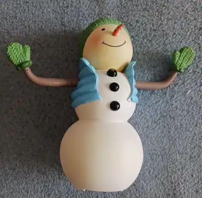 Singing Snowman Christmas Decoration, View more
