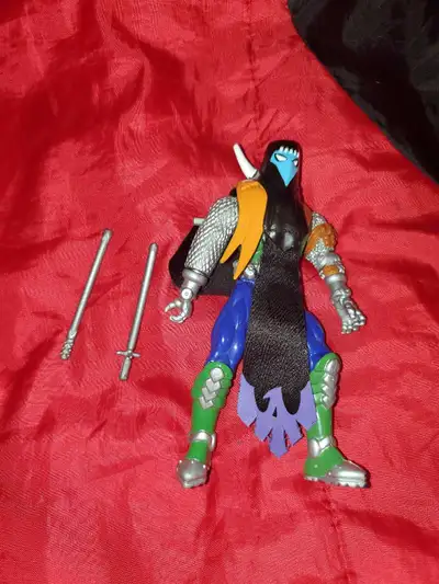 This pre-owned Playmates Teenage Mutant Ninja Turtles Foot Soldier action figure is ready to join yo...