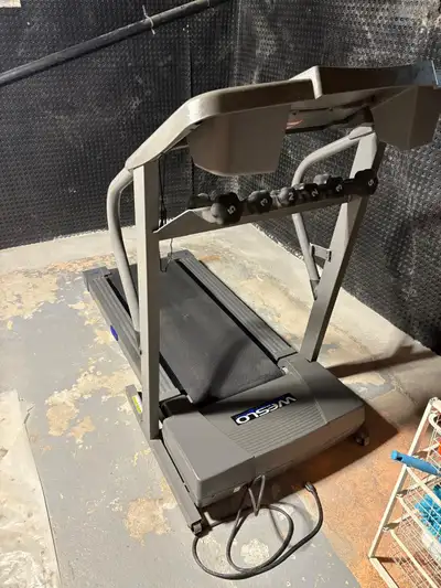 Free gym equipment: treadmill, elliptical, stationary bike, View more