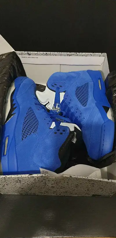 jordan 5 blue sued , View more