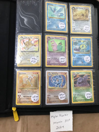 Holo Pokémon card binder sale! 