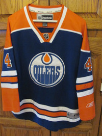 NHL  Taylor Hall Youth Oilers Jersey