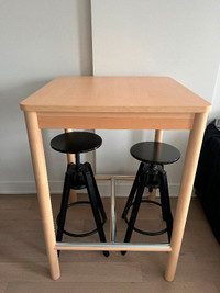 Table haute, table de bar IKEA