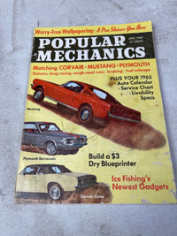 VINTAGE 1965 POPULAR MECHANICS MAGAZINE #HR013