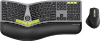 ProtoArc Ergonomic Wireless Keyboard & Mouse, Bluetooth, EKM01