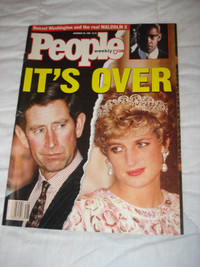 People Magazine, Nov 30, 1992: It's Over (Charles and Diana)