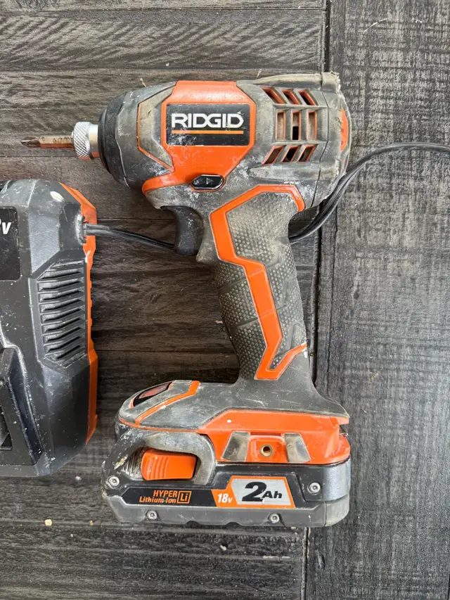 Ridgid 18V Impact Driver With Battery And Charger in Power Tools in City of Toronto - Image 2