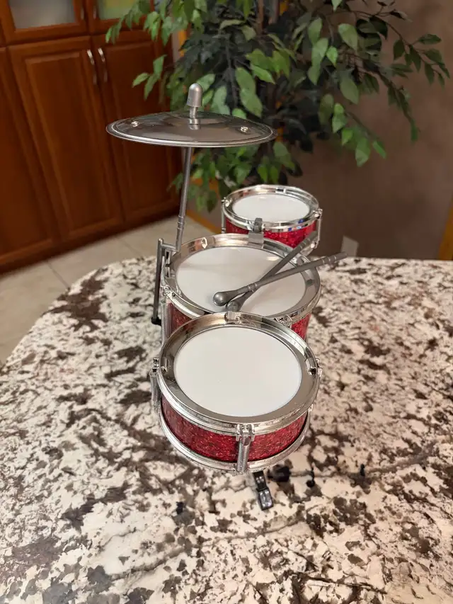 Desktop/Tabletop Drum Set - Playable in Toys & Games in Saskatoon - Image 7