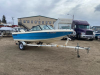 1985 TURN KEY 16' Campion Boat With1987 70hp johnson and trailer