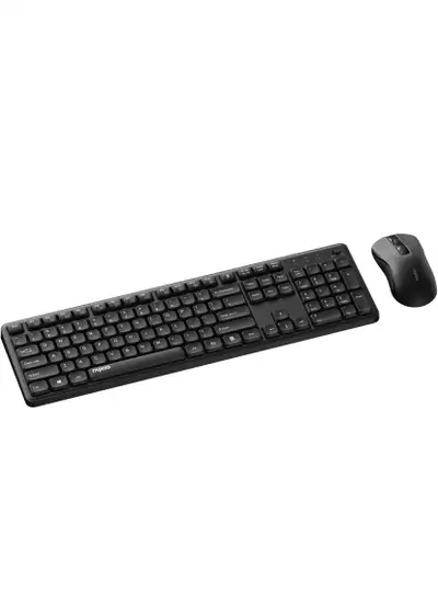 RAPOO X2100 Quiet Wireless Keyboard and Mouse Combo, 2.4GHz Wire, View more