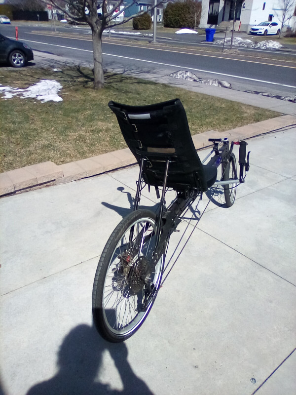 Velo Recumbent Linear Folding Limo dans Randonnée, ville et hybrides  à Longueuil/Rive Sud - Image 4