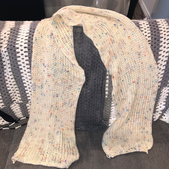 Hand Knitted Scarf in Other in Windsor Region