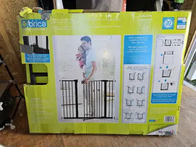 Brica Easy Close Metal Gate  Extra Tall & Wide - by Munchkin, View more