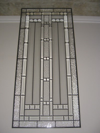 Stained Glass All Clear Panel 22" x 48"