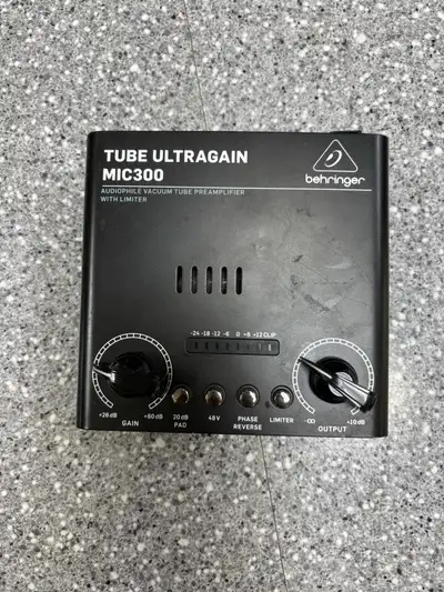 Behringer Tube Ultra-Gain MIC300, View more