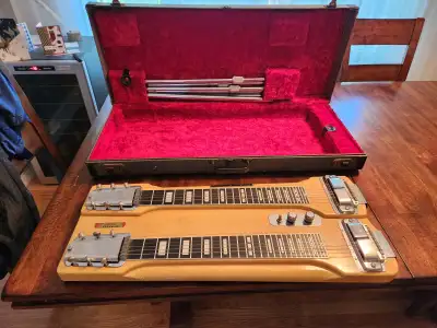 Rickenbacker Double Lapsteel Modèle DW-12! c.1957 ! W/Case+Legs!, View more
