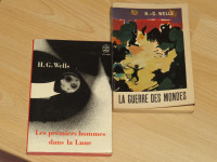 H.G.WELLS - HOMMES DANS LA LUNE  -GUERRE DES MONDES