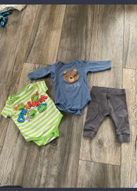 Baby boy clothing 0-3 months      