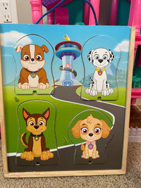 Magnetic paw patrol pretend play toy 