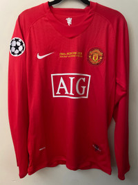 Manchester United 2007-2008 CL final home jersey. Ronaldo #7