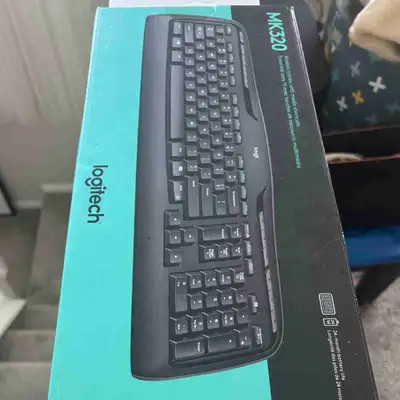 Logitech MK320 Wireless Keyboard and Mouse Combo, View more