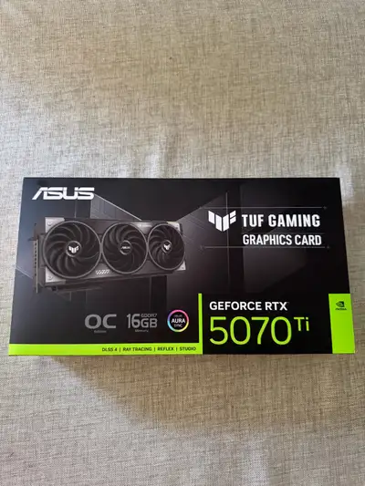RTX 5070Ti BRAND NEW *FIRM*, View more