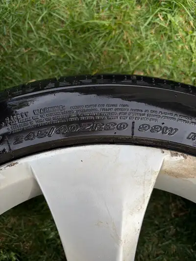 Selling a set of 4 stock BMW X3 rims with Nexen N’Fera Supreme tires (Staggered). $1,000 OBO Tire Si...