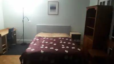 (French translation will follow below) A furnished, comfortable, big and clean room in a duplex havi...