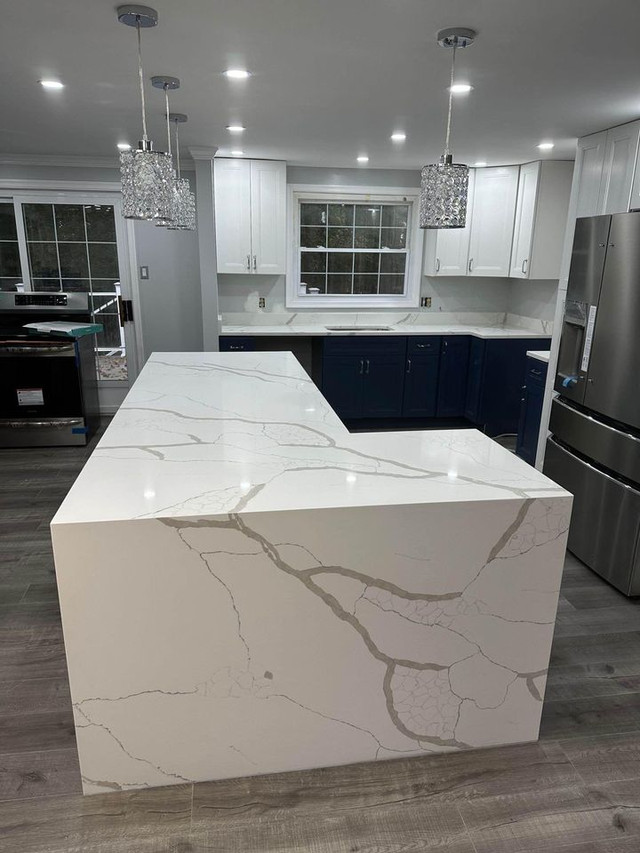✅ Quartz Countertops ✅ Vanity | Kitchen Countertops in Cabinets & Countertops in Barrie - Image 2