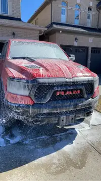 Car Shampoo and Detailing Work