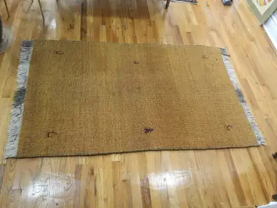 Handmade Gabbeh Kashkoli Wool Area Rug approx 4x6, View more