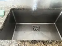  Castle Bay stainless steel undermounth kitchen island sink