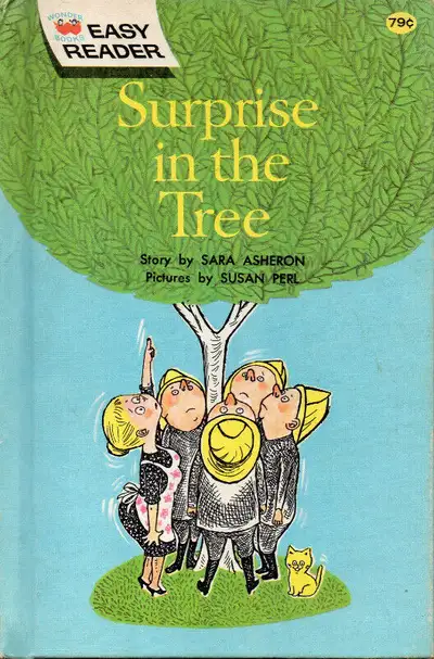SURPRISE IN THE TREE  Sara Asheron  1962 Wonder Easy Reader Book, View more