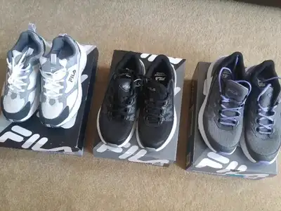 Fila Shoes, Ladies Size 7, 8, 10, Brand new in Box - $32.00, View more